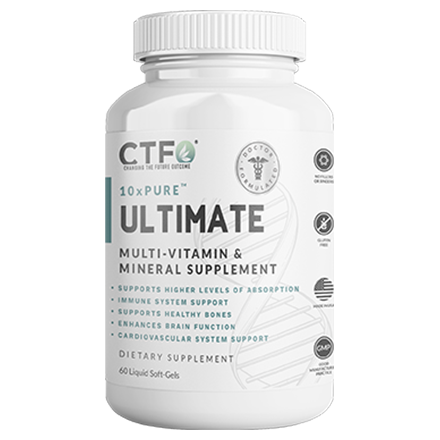 10xPURE Ultimate Multi-Vitamin & Mineral Supplement